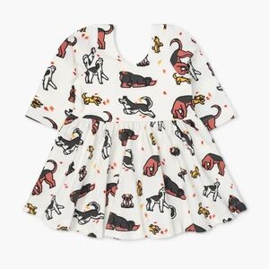 Monica + Andy Dog Print Dress